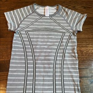 Grey and Black Ivivva top